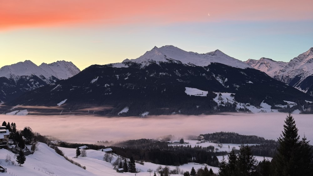 wakker worden met zo’n uitzicht.